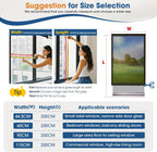 Reflective One Way Window Film Privacy: Mirror Heat Control Sun Blocker Window Tint Film, UV Protection anti Glare, No Glue Clear Daytime Privacy for Home Office (Silver, 44.5 * 200Cm)
