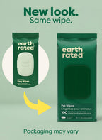 Pet Wipes for Dogs, Hypoallergenic, Cleaning and Hydrating, for Grooming Paws, Body and Bums, Unscented, 100 Count