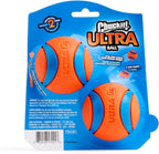 Ultra Ball, Durable High Bounce Rubber Dog Ball, Launcher Compatible, 2 Pack, Medium