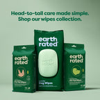 Pet Wipes for Dogs, Hypoallergenic, Cleaning and Hydrating, for Grooming Paws, Body and Bums, Unscented, 100 Count