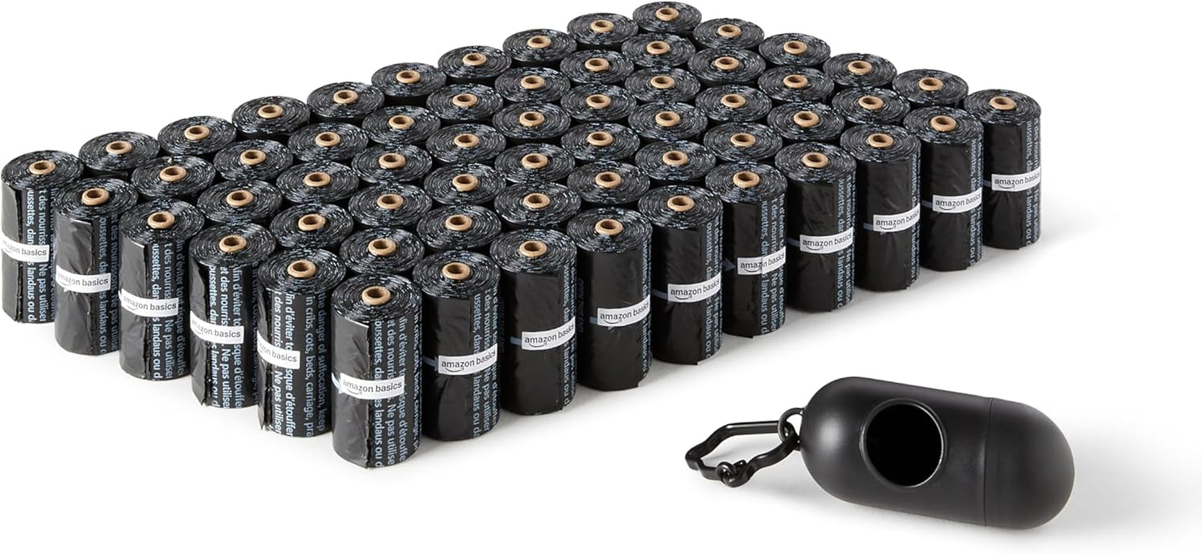 Eco-Friendly Dog Poop Bags with Dispenser & Leash Clip - 300 Unscented Bags (20 Packs of 15)