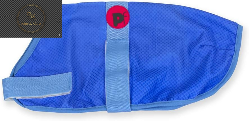 Petface Cooling Summer Dog Coat, 40 Cm, Blue