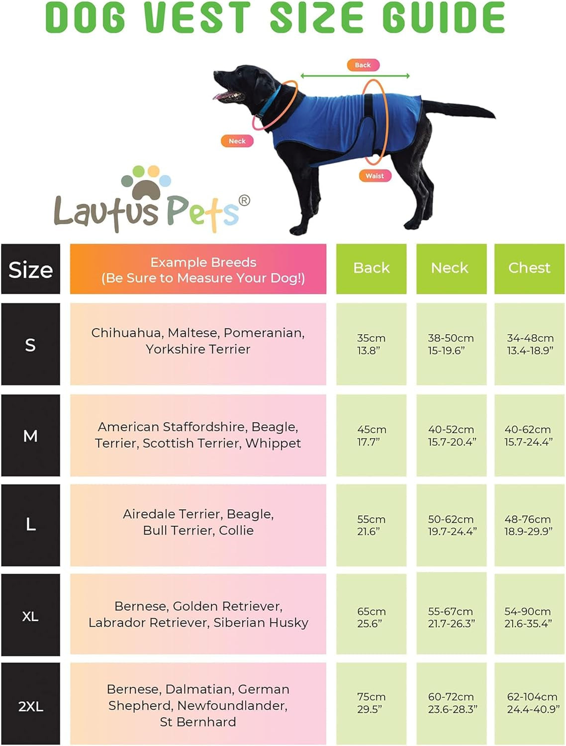 XXL Dog Cooling Vest - Easy On/Off Cooling Coat with Double Velcro & Zip Neck, Lightweight & Portable Cooling Jacket for Dogs, Perfect for Dog Owners, Walkers, Sitters & Pet Carers