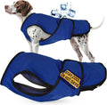 XXL Dog Cooling Vest - Easy On/Off Cooling Coat with Double Velcro & Zip Neck, Lightweight & Portable Cooling Jacket for Dogs, Perfect for Dog Owners, Walkers, Sitters & Pet Carers