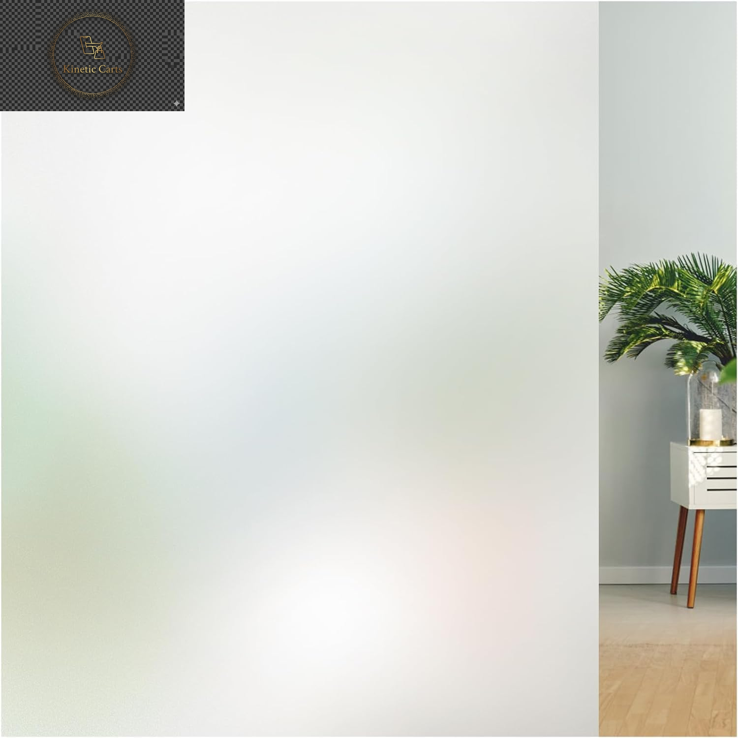 Reflective One Way Window Film Privacy: Mirror Heat Control Sun Blocker Window Tint Film, UV Protection anti Glare, No Glue Clear Daytime Privacy for Home Office (Silver, 44.5 * 200Cm)