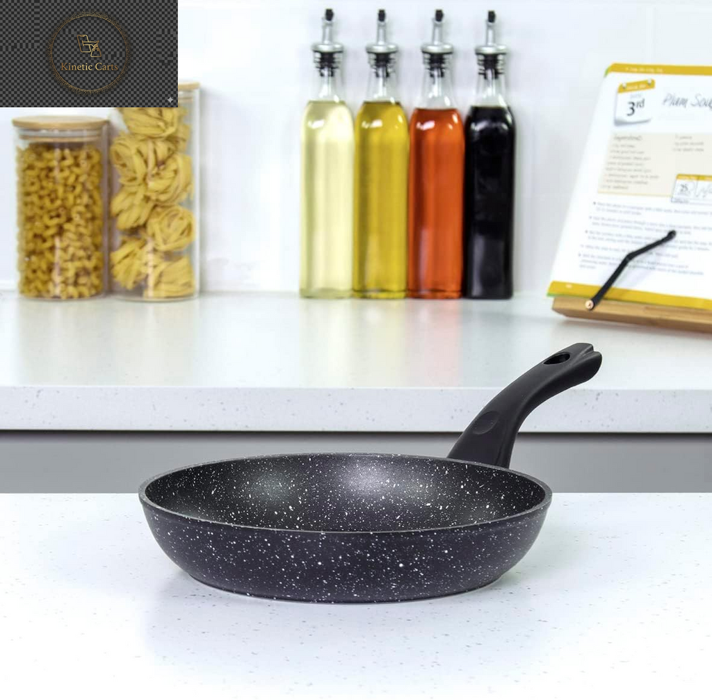 67080 Classic 28Cm Frying Pan/Non-Stick Coating/Cool Touch Handle/Suitable for Induction, Electric and Gas Hobs/Black Colour